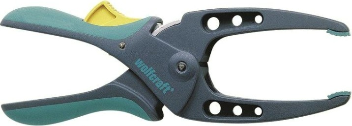 Зажим пружинный с храповым механизмом WOLFCRAFT 3634000 Зажим пружинный с храповым механизмом WOLFCRAFT 3634000