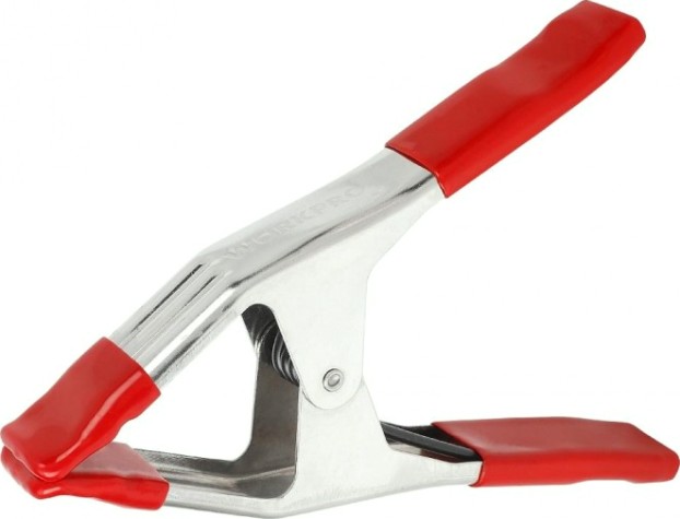 Зажим пружинный WORKPRO WP232008 стальной 75мм Зажим пружинный WORKPRO WP232008 стальной 75мм