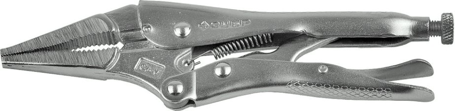 Зажим ручной ЗУБР ЭКСПЕРТ с удлиненными губками из кованой cr-v стали 225 мм [22511-22]