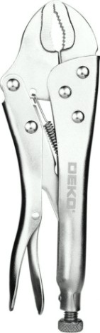 Зажим с фиксатором DEKO HT38 220 мм [065-1112]