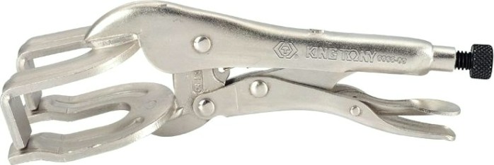 Зажим с фиксатором KING TONY 6665-09 225 мм, с U-образными губками
