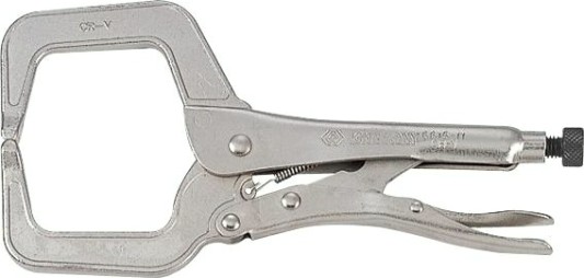 Зажим с фиксатором С-образный 280 мм KING TONY 6615-11 [6615-11]