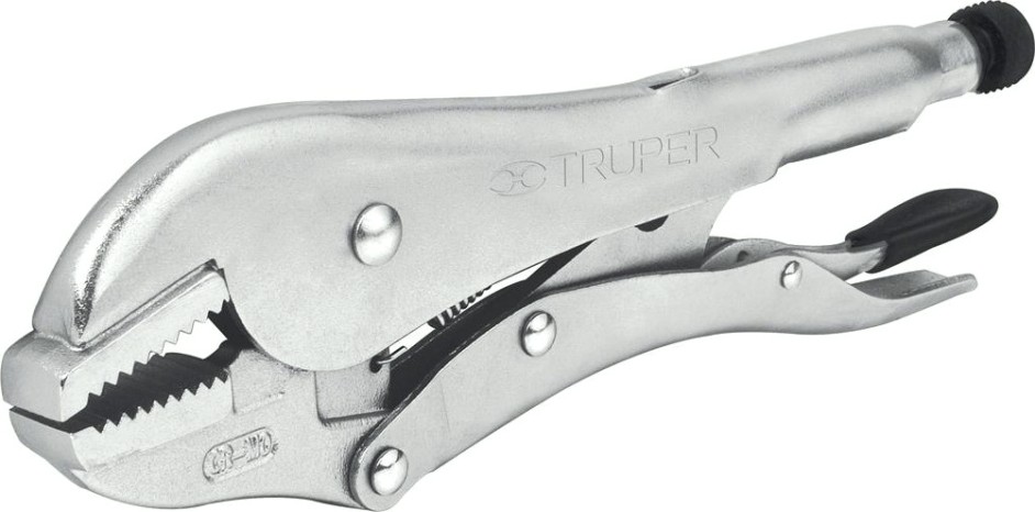 Зажим с фиксатором TRUPER PPT-10R с прямыми губками 250 мм 17424 [17424]
