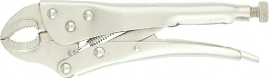 Зажим Sparta 250 мм ручной, полукруглый захват [184305]