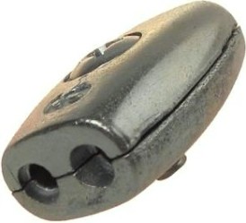 Зажим троса 3 мм "бочонок" ZB [СВ002250]