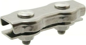 Зажим троса 5 мм DUPLEX из нержавеющей стали А4 [А4 DUPLEX 5мм]