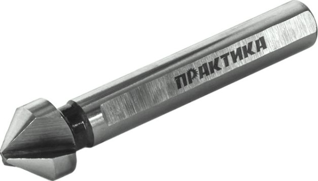 Зенкер ПРАКТИКА 12,4х56 мм, 90 град., под резьбу М6 по металлу [798-690]