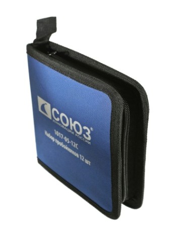 Зенкер ручной СОЮЗ 1017-05-12С 12 шт, 3,0-19,0 мм Зенкер ручной СОЮЗ 1017-05-12С 12 шт, 3,0-19,0 мм