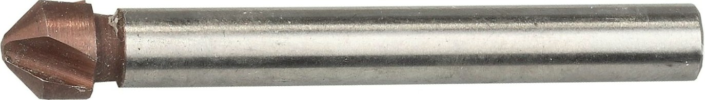 Зенкер ЗУБР ЭКСПЕРТ d 6.3x45мм, конусный, кобальтовое покрытие, для ра [29732-3]