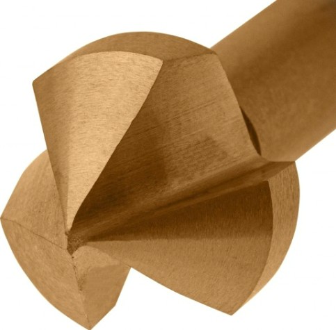 Зенковка по металлу Denzel М10, HSS конусная под цилиндрический хвостовик [72311]