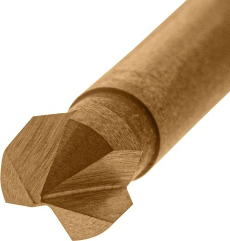 Зенковка по металлу Denzel М3, HSS конусная под цилиндрический хвостовик [72301]