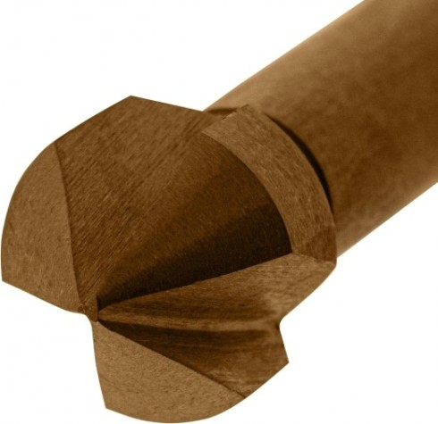 Зенковка по металлу Denzel М6, HSS конусная под цилиндрический хвостовик [72307]