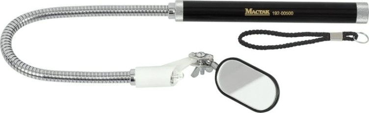 Зеркало на гибком стержене МАСТАК 192-00500 длина 500 мм, с подсветкой
