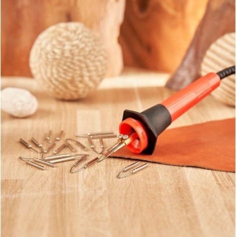 Жало для паяльника REXANT ПО9810 (уп. 10 штук) выжигательное «игла», (d2-5) (для 12-0142 [12-9810]