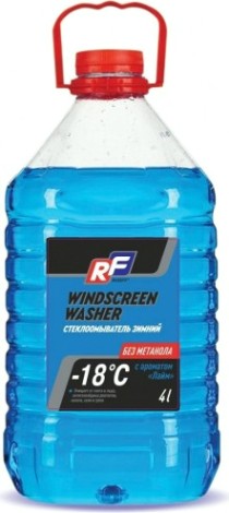 Жидкость стеклоомывающая RUSEFF зимняя (-18 град) 4 л 15218N [15218N]