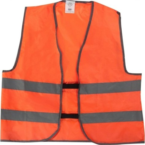 Жилет сигнальный светоотражающий STVOL SG04 взрослый, xl (65*65 см) оранжевый
