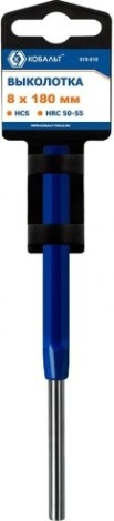 Зубило Кобальт 919-518 выколотка 8х180 мм Зубило Кобальт 919-518 выколотка 8х180 мм