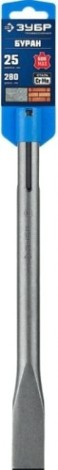 Зубило SDS-max ЗУБР ПРОФЕССИОНАЛ буран плоское 25х280 мм [29382-25-280_z01]