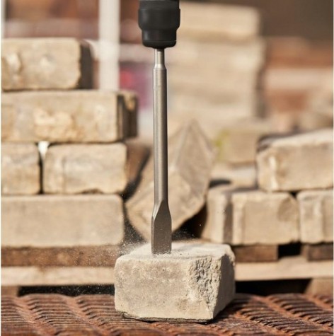 Зубило SDS-plus REXANT Плоское 14х20х250 мм [91-0207]