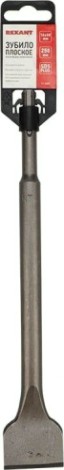 Зубило SDS-plus REXANT Плоское 14х40х250 мм, отогнутое для снятия плитки [91-0209]