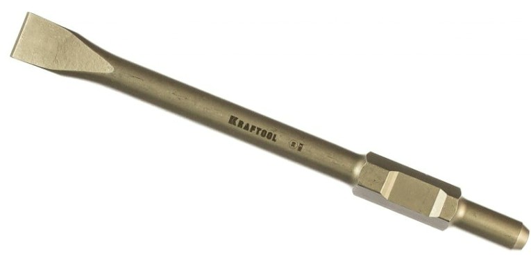 Зубило шестигранное KRAFTOOL 29345-32-400 hex 30 alligator плоское, 32x400 мм Зубило шестигранное KRAFTOOL 29345-32-400 hex 30 alligator плоское, 32x400 мм