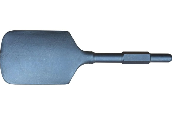 Зубило шестигранное METALLICA Ultra 135х450/300 мм лопаточное совковое HEX-30 по асфальту, мерзлому г [907016]