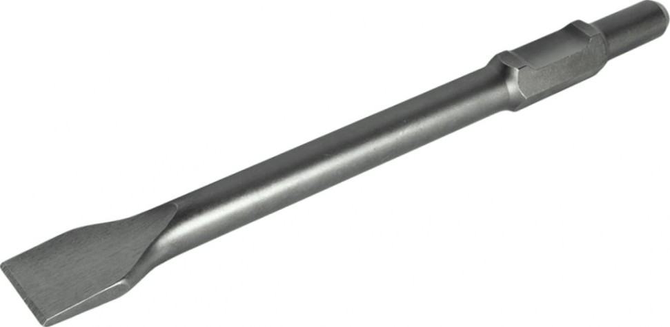 Зубило шестигранное ПРАКТИКА 914-642 hex плоское 30x410x50 mm