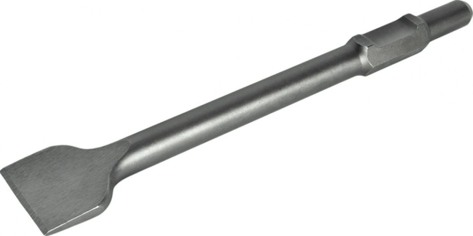 Зубило шестигранное ПРАКТИКА 914-659 hex плоское 30x410x75 mm