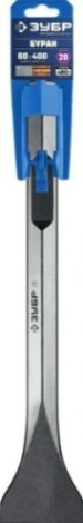 Зубило шестигранное ЗУБР ПРОФЕССИОНАЛ буран hex 28 лопаточное 80х400 мм [29372-80-400]