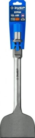 Зубило шестигранное ЗУБР ПРОФЕССИОНАЛ буран hex 30 лопаточное 125х400 мм [29375-125-400]