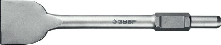 Зубило шестигранное ЗУБР ПРОФЕССИОНАЛ буран hex 30 лопаточное 75х400 мм [29375-75-400]