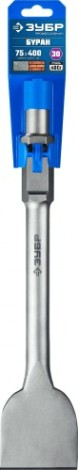 Зубило шестигранное ЗУБР ПРОФЕССИОНАЛ буран hex 30 лопаточное 75х400 мм [29375-75-400]