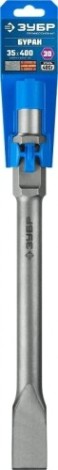 Зубило шестигранное ЗУБР ПРОФЕССИОНАЛ буран hex 30 плоское 35х400 мм [29375-35-400]