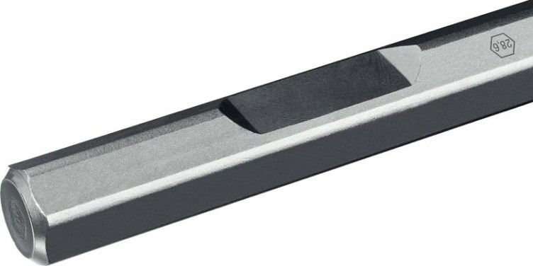 Зубило шестигранное ЗУБР ПРОФЕССИОНАЛ hex 28,6 (макита тип) лопаточное 80х400 мм [29380-80-400]