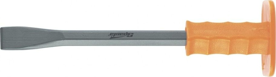 Зубило Sparta 300х24 мм с протектором, master [187605]
