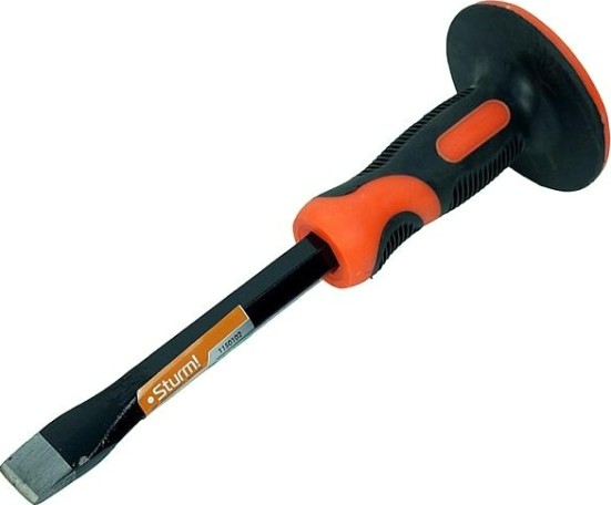 Зубило Sturm 1 150 102 закал. сталь, обрезиненная рукоятка [1150102]