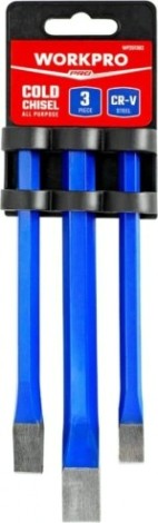 Зубило WORKPRO WP201302 по бетону 3шт набор
