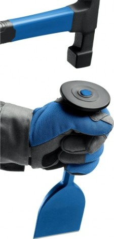 Зубило ЗУБР конопатка с протектором 75х250 мм [2123-75]