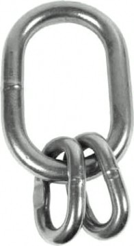 Звено 16 мм (2,35 т) с дополнительными кольцами DIN 5688 NWG-1-2