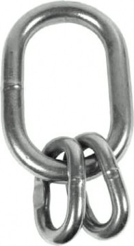 Звено 18 мм (3,15 т) с дополнительными кольцами DIN 5688 NWG-1-2