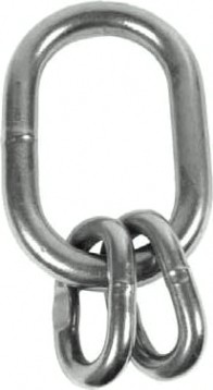 Звено 20 мм (4,25 т) с дополнительными кольцами DIN 5688 NWG-1-2