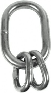 Звено 26 мм (8,0 т) с дополнительными кольцами DIN5688 NWG-1-2