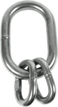 Звено 32 мм (11,2 т) с дополнительными кольцами DIN 5688 NWG-1-2