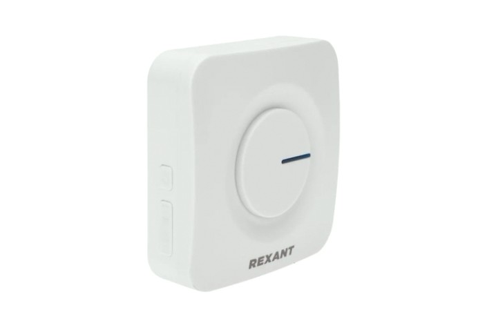 Звонок дверной беспроводной REXANT 73-0018 c цифровым кодированием, 150м IP56 (белый) Звонок дверной беспроводной REXANT 73-0018 c цифровым кодированием, 150м IP56 (белый)