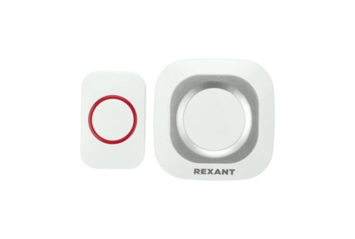 Звонок дверной REXANT 73-0090 беспроводной в розетку c цифровым кодированием